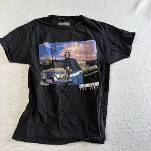 Ice Cube Graphic T-Shirt Mens Medium‎ Black Short Sleeve Rap Tee Hip Hop